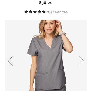 FIGS Scrub Set, XXS (Grey/Graphite)